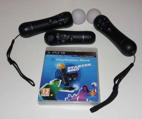 Ps3 MOVE Controllers + Starter Disc
