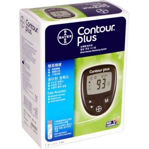 Contour Plus Blood Glucose Monitor - NEW