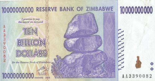 $$ 25 X TEN BILLION ZIM DOLLAR $$