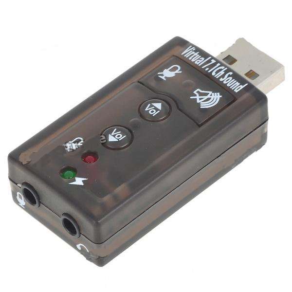 USB Virtual 7.1 Channel External SOUND CARD