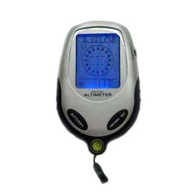 2.3" Blue Backlit LCD Portable Altimeter/Barometer/Compass /Thermometer/Weather Forecast/Clock