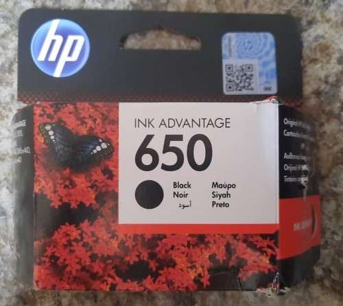 INK HP 650 blk