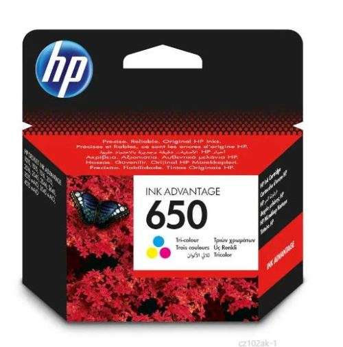 hp 650 tri colour