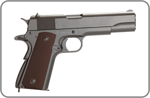 KWC 1911 Blowback Steel BB Pistol