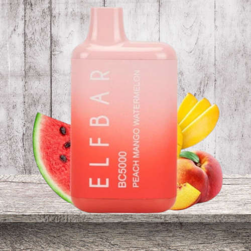 **SALE** ELFBAR BC5000 Disposable Rechargeable Pod Vape, 5000 Puffs,