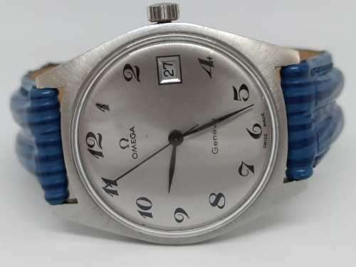 Omega Geneve Automatic Date Classic Vintage Rare Collectable