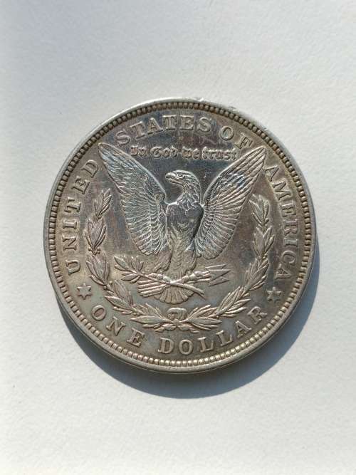 $1 DOLLAR MORGAN SILVER COIN 1921 VINTAGE, COLLECTORS ITEM