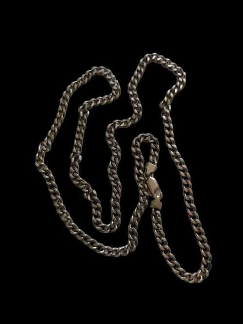 ***BARGAIN***  925 Sterling Silver, Vintage, Men`s Neck Chain 38.7g