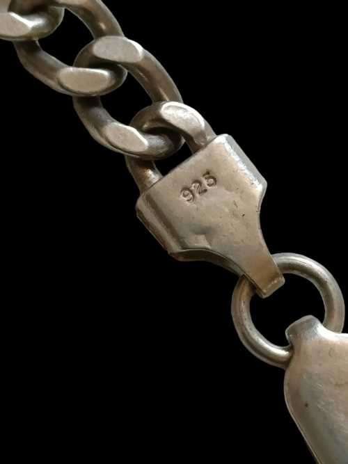 ***BARGAIN***  925 Sterling Silver, Vintage, Men`s Neck Chain 38.7g