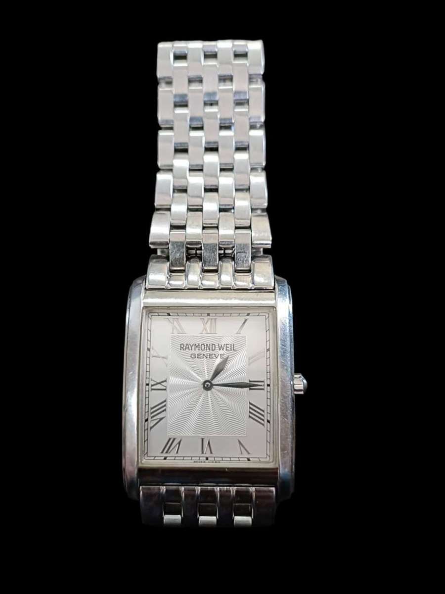Raymond Weil Unisex Watch Stainless Steel Silver Dial Swiss Made Sapphire Glass