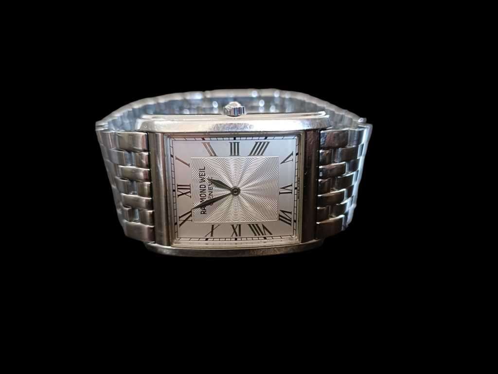 Raymond Weil Unisex Watch Stainless Steel Silver Dial Swiss Made Sapphire Glass