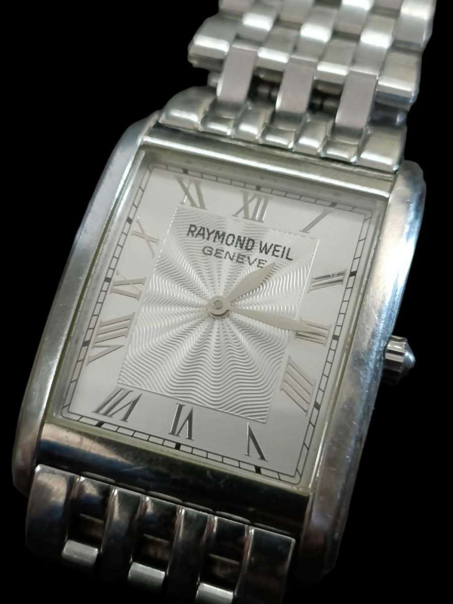 Raymond Weil Unisex Watch Stainless Steel Silver Dial Swiss Made Sapphire Glass