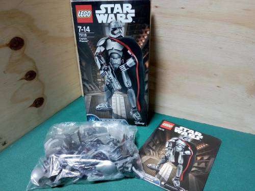 Star Wars Lego 75118 (Captain Phasma) with all parts, instructions and original box  Excellent cond
