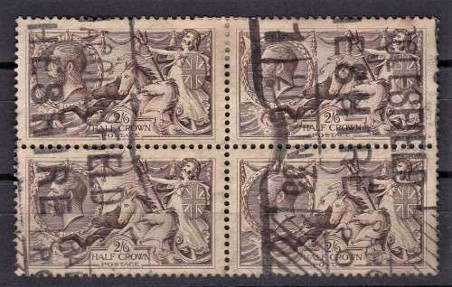 Seahorses 2/6 BLOCK OF FOUR!!! Excellent CV! R5000+++