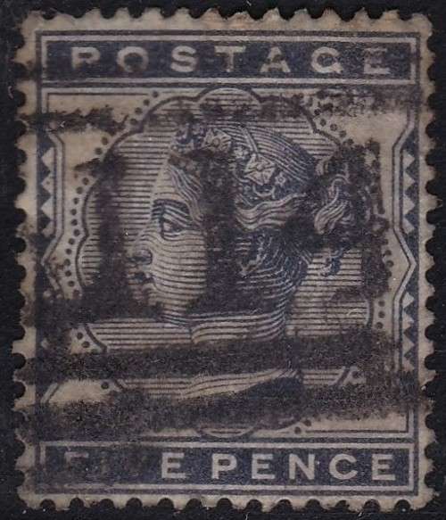 1881 5d Indigo SG 169, W49, Fine Used - High CV = 2500   MAKE AN OFFER NOW !!!