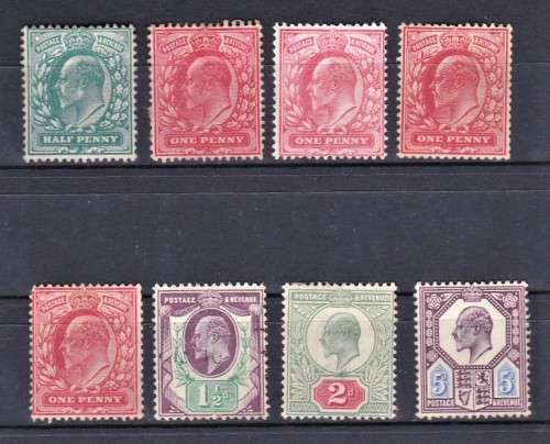 1902 KEVII MINT SELECTION - Great CV!!!