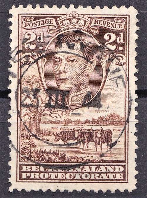 Bechuanaland VERY VERY RARE postmark "Tsienyane"