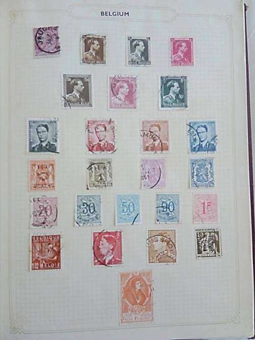 Small world collection in Nice Album Folder - Neat album - not all pages scanned!