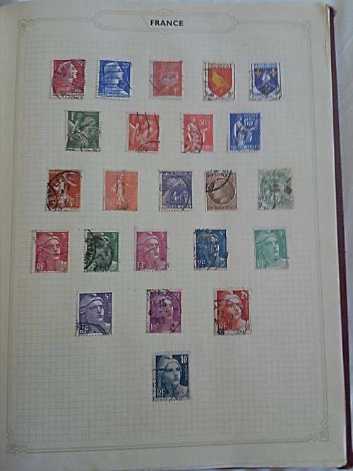 Small world collection in Nice Album Folder - Neat album - not all pages scanned!