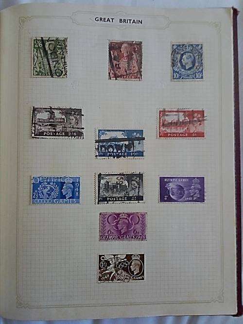 Small world collection in Nice Album Folder - Neat album - not all pages scanned!