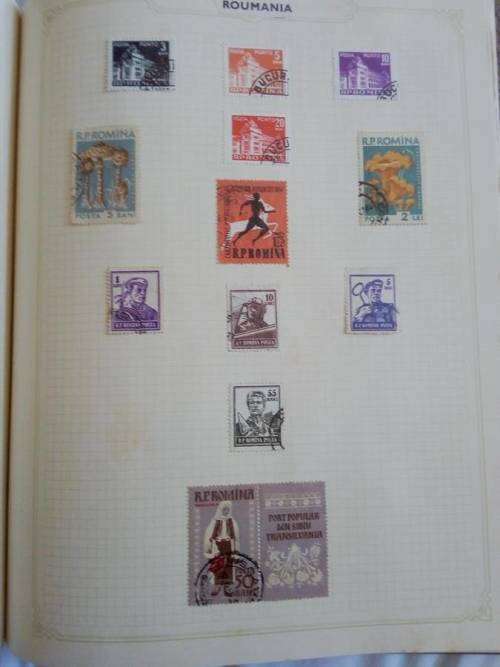 Small world collection in Nice Album Folder - Neat album - not all pages scanned!