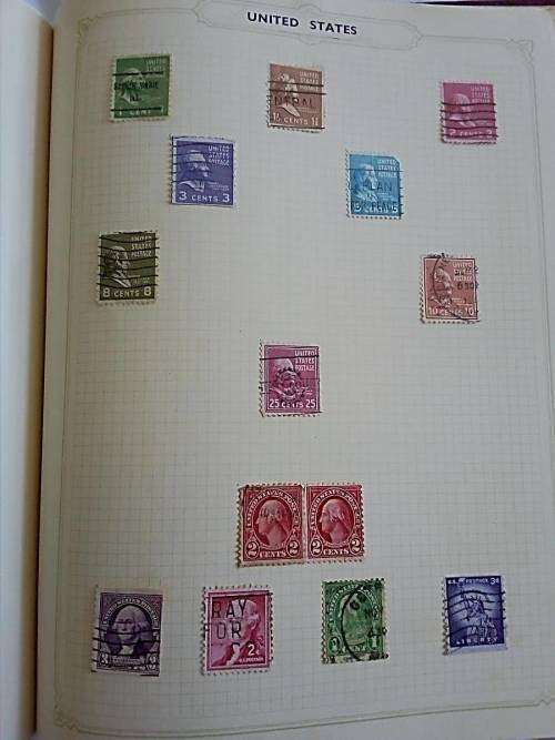 Small world collection in Nice Album Folder - Neat album - not all pages scanned!