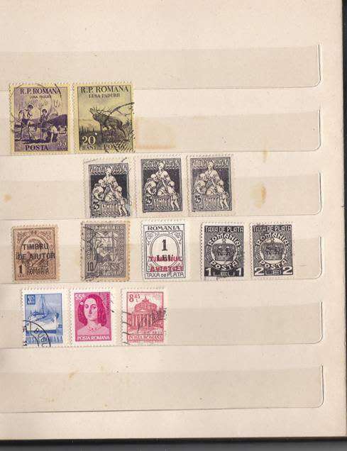 Great Little Stock book with Hungarian & Romanian Stamps from 1870s onwards