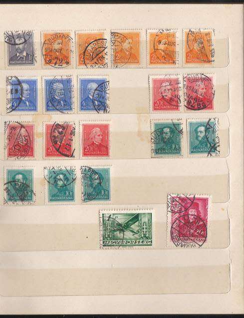 Great Little Stock book with Hungarian & Romanian Stamps from 1870s onwards