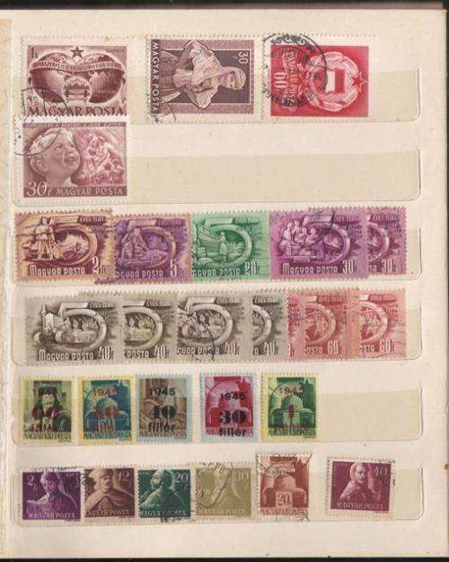 Great Little Stock book with Hungarian & Romanian Stamps from 1870s onwards