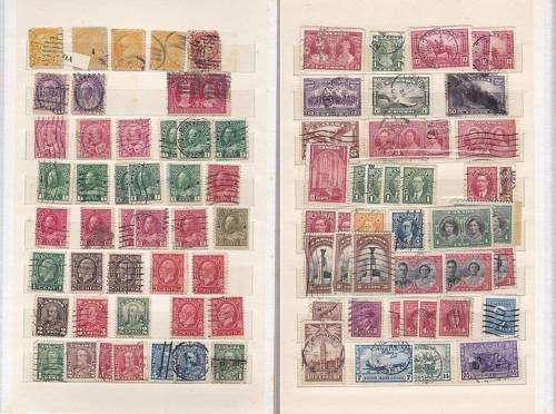 Small Stock Book with Early to Late Canada Collection - Great Selection!!!