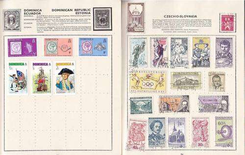 Extremely Neat and Clean Album!!! Express Loose Leaf Stamp Album Illustrated.