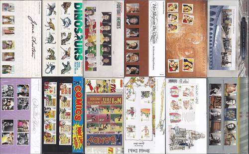 10 x GBR Presentation Packs - Extremely Fine/New Condition (2012 & 2013)