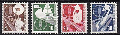 Very Fine 1953 Germany Mint Set (LH) - Transport & Communications Exhibition. (CV= R1,800+)