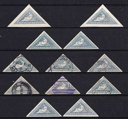 1926 Union Triangles MNH & Fine Used Selection