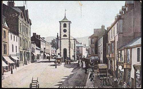 Very Scarce 1907 "POLPERRO" to "COLBY_ISLE OF MAN" = Postmark Missing the Month/Year