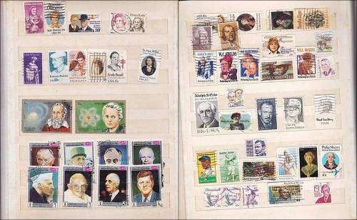 Excellent Thematic Stockbook - Famous people & Traditional Dress - Some excellent items !!!!