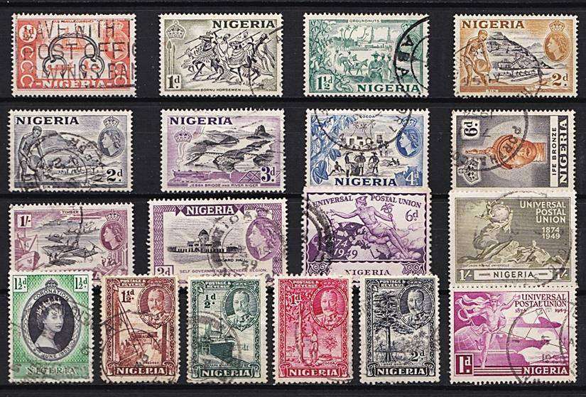 VFU & Mint Nigeria Selection - KEVII, KGV, KGVI & QEII