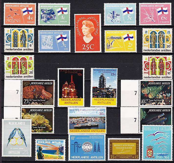 Netherlands Antilles UMM 1960s Selection