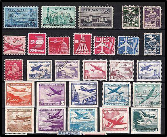 AIRMAILS & AVIATION - Large Selection from across the GLOBE !!! Lots and lots of CLASSICS & High Val