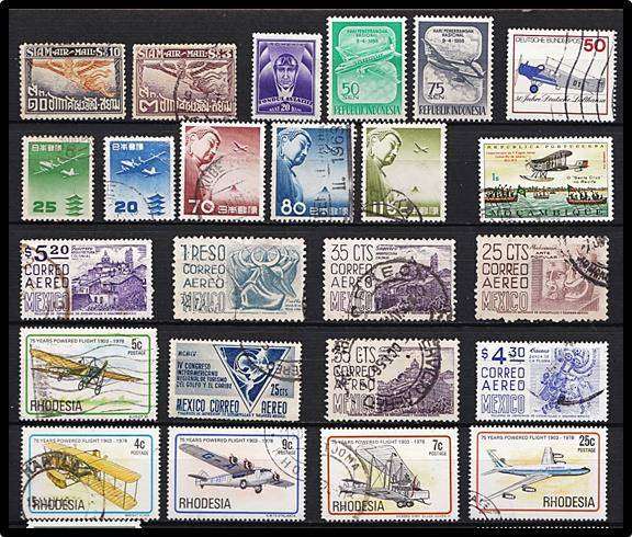 AIRMAILS & AVIATION - Large Selection from across the GLOBE !!! Lots and lots of CLASSICS & High Val