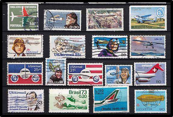 AIRMAILS & AVIATION - Large Selection from across the GLOBE !!! Lots and lots of CLASSICS & High Val