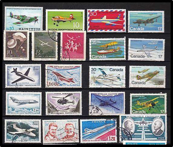 AIRMAILS & AVIATION - Large Selection from across the GLOBE !!! Lots and lots of CLASSICS & High Val