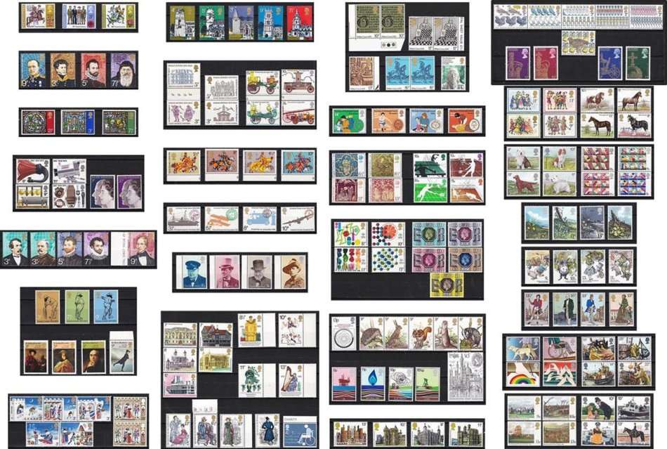 40 x Great Britain Full UMM Sets (1971-1979) - 1 x Bid per set *** CV = HIGH+