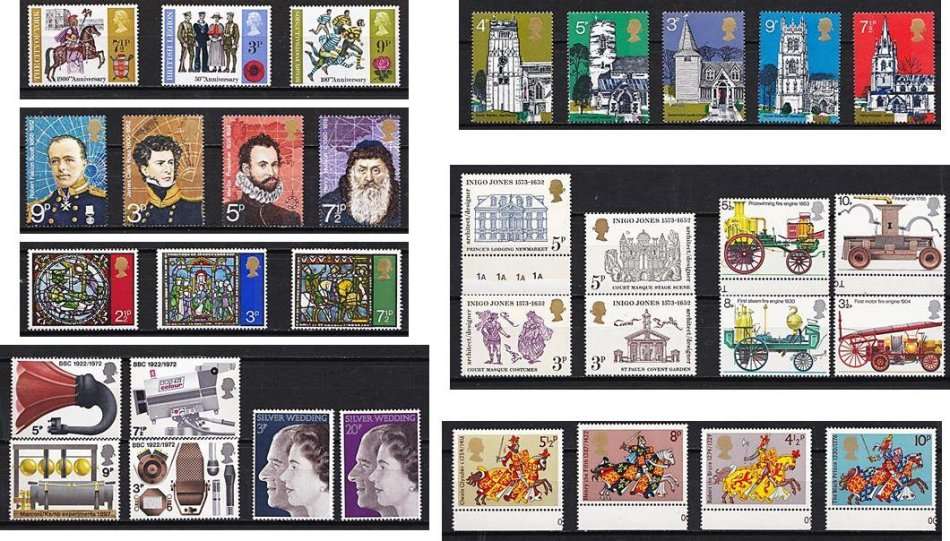 40 x Great Britain Full UMM Sets (1971-1979) - 1 x Bid per set *** CV = HIGH+