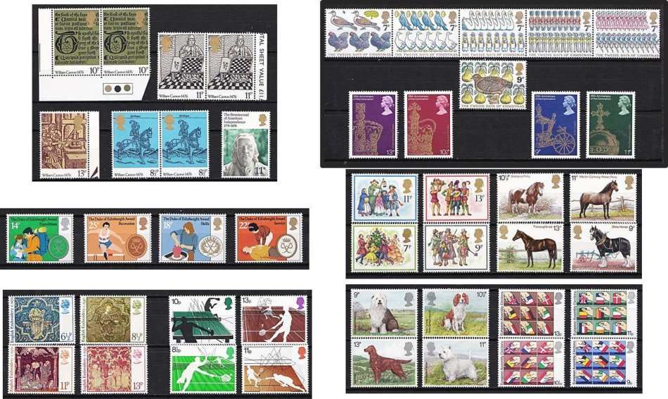 40 x Great Britain Full UMM Sets (1971-1979) - 1 x Bid per set *** CV = HIGH+