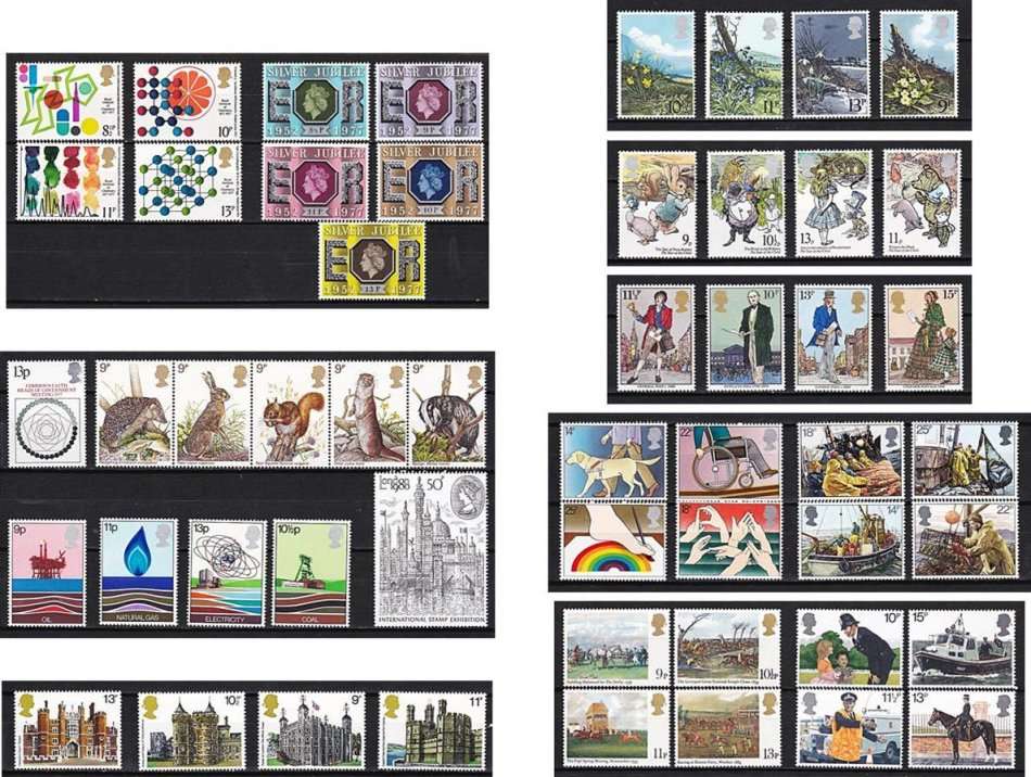 40 x Great Britain Full UMM Sets (1971-1979) - 1 x Bid per set *** CV = HIGH+