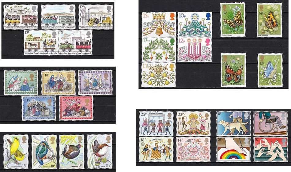 30 x Great Britain Full UMM Sets (1979-1984) - 1 x Bid per set *** CV = HIGH+