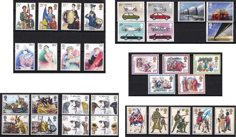 30 x Great Britain Full UMM Sets (1979-1984) - 1 x Bid per set *** CV = HIGH+