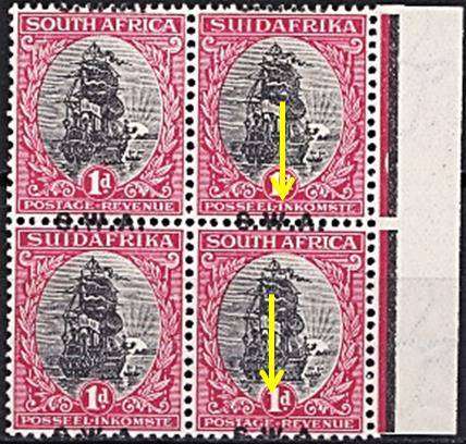 S.W.A. Union Pictorial Opt Varieties - See Description & Scans CV = R1,300+