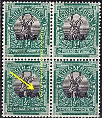 S.W.A. Union Pictorial Opt Varieties - See Description & Scans CV = R1,300+